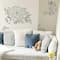 RoomMates Beth Schneider Floral Sketch Peel &#x26; Stick Giant Wall Decals